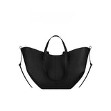 Large Capacity Bucket Handbag – Travel Shopping Shoulder Bag with Detachable Inner Pouch