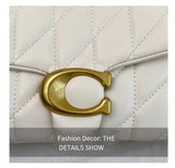 High-End Small Luxury Chain Bag for Women – Diamond Grid Shoulder & Crossbody Purse