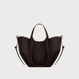 Large Capacity Bucket Handbag – Travel Shopping Shoulder Bag with Detachable Inner Pouch