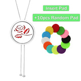 Tree of Life Aromatherapy Diffuser Necklace – 28mm Perfume Locket with Adjustable Tassel Chain