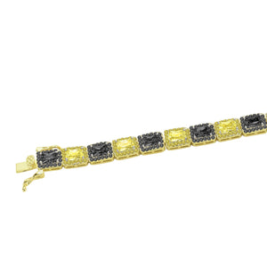 FOXY 6MM SQUARE TENNIS BRACELET I 9622226 - The Trendy Accessories Store