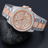 HURRICANE STAINLESS STEEL WATCH WITH ROSE GOLD PLATED | 5303818 - The Trendy Accessories Store