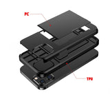 AMZER Hybrid Credit Card Case With Holster for iPhone 12 - The Trendy Accessories Store