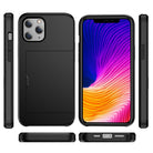 AMZER Hybrid Credit Card Case With Holster for iPhone 12 - The Trendy Accessories Store