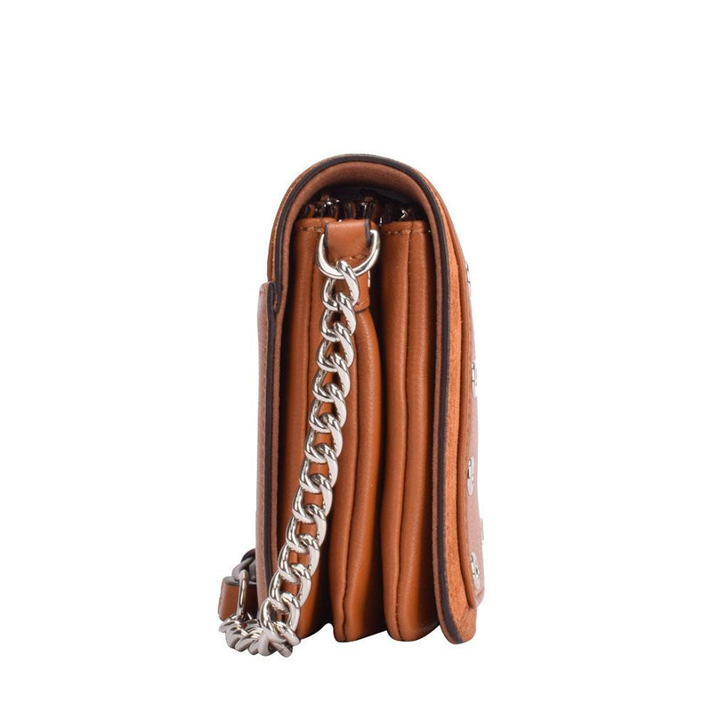 Carla Woman's Fashion Luxury Leather Handbag-Small Purse Bag