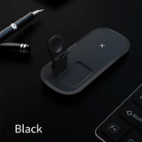 15W 3 In 1 Fast Wireless Charger For iWatch, AirPords and Iphone,