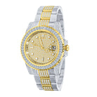 HURRICANE STAINLESS STEEL WATCH WITH GOLD PLATED | 5303842 - The Trendy Accessories Store