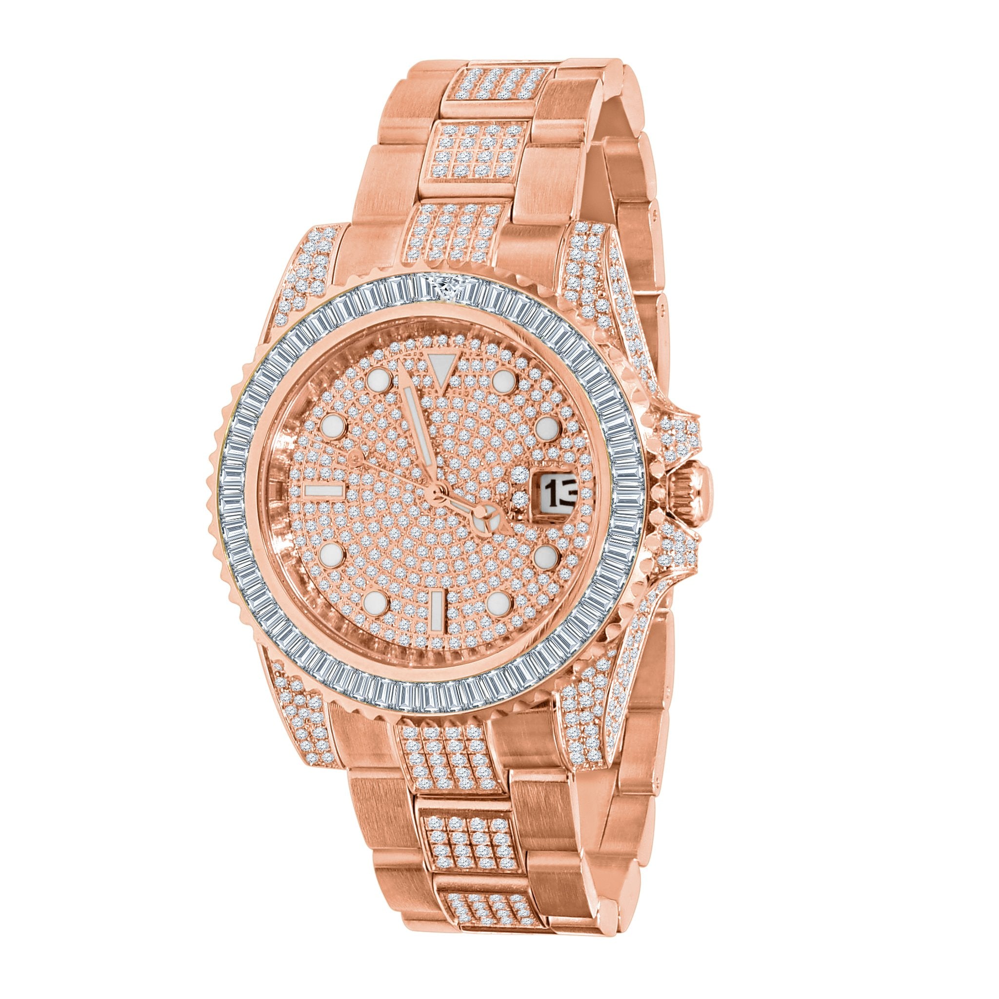 HURRICANE GOLD PLATED STAINLESS STEEL WATCH | 530385 - The Trendy Accessories Store