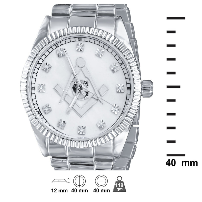 BLING-METAL-BAND- PREMIUM MEN'S WATCH