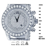 BURNISH CZ ICED OUT WATCH | 5110291 - The Trendy Accessories Store