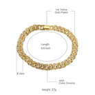 CREW BM 8 MM Cuban Bracelet | 970751 - The Trendy Accessories Store