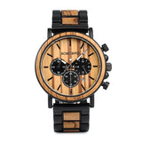 P09 Wood and Stainless Steel Watches - The Trendy Accessories Store