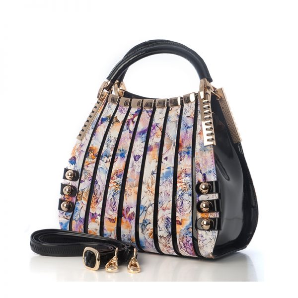 Bravo Bag Irina Print Signature Series Leather Handbag
