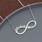 Customized Infinity Name Necklace Personalized - The Trendy Accessories Store