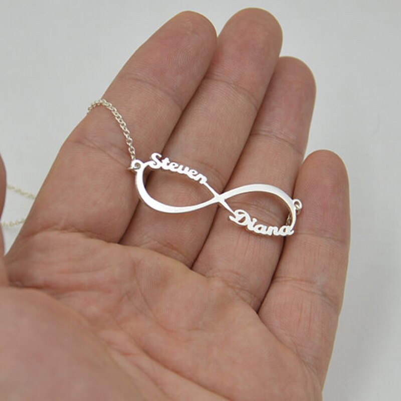 Customized Infinity Name Necklace Personalized - The Trendy Accessories Store