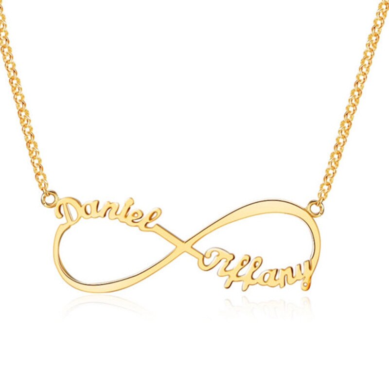 Customized Infinity Name Necklace Personalized - The Trendy Accessories Store
