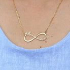 Customized Infinity Name Necklace Personalized - The Trendy Accessories Store