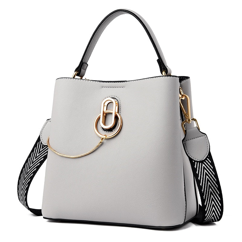 Leather Fashion Chains Ladies Hand Bags