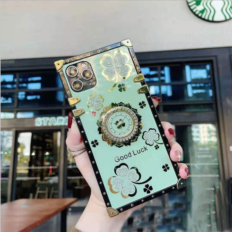 Lucky Flowers Soft iPhone Case - The Trendy Accessories Store