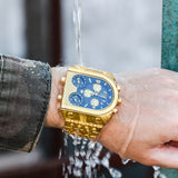 Luxury Golden Quartz Men's Watches