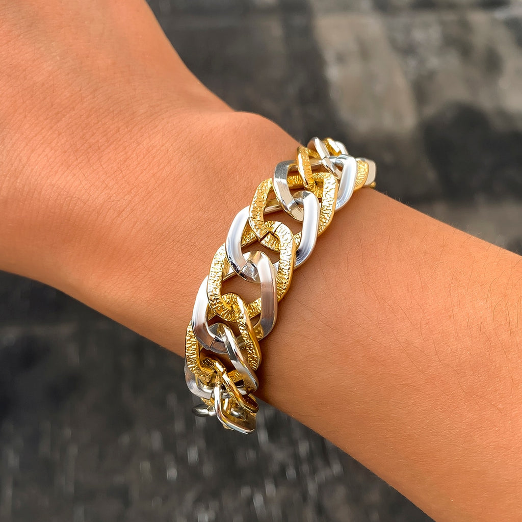 Miami Mood Inspired Luxury Gold Plated Bracelet