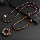 Handmade Vintage Beads Pendant & Necklace - The Trendy Accessories Store