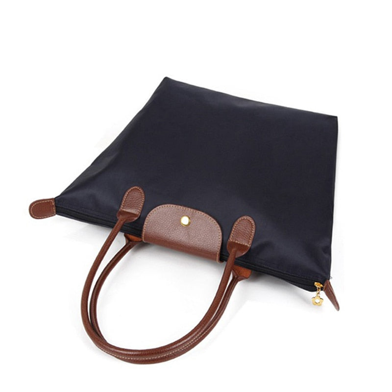 Nylon Tote Fashion Handbag - The Trendy Accessories Store