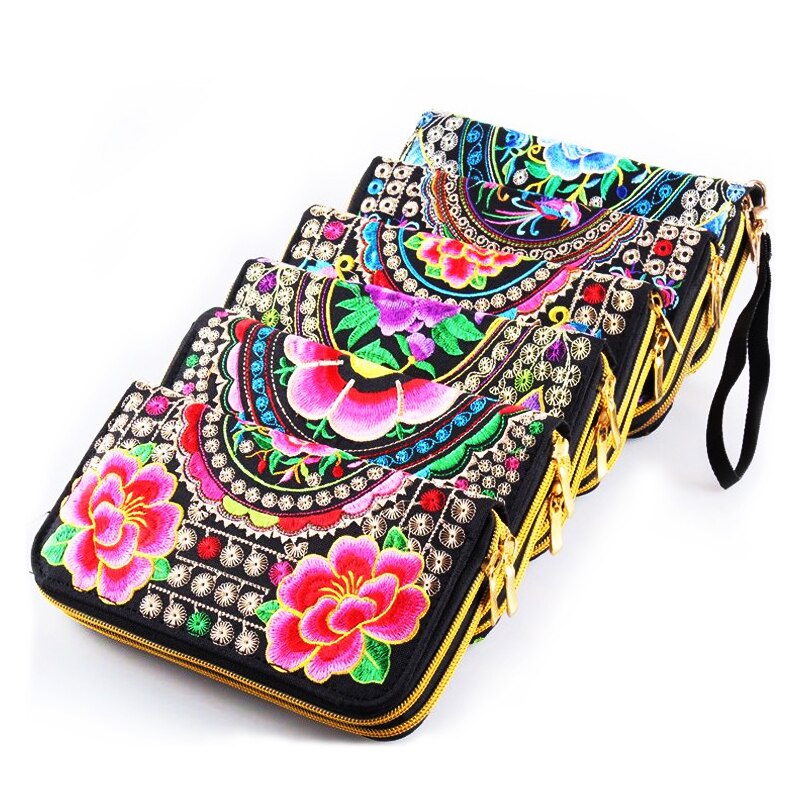 Long Zipper Coin Card Holder Women Wallets