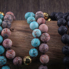 Precious Natural Glass/Stone Crystal Necklace - The Trendy Accessories Store