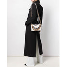 Premium Gold Plated Chain Leather Handbag - The Trendy Accessories Store