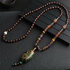 Handmade Vintage Beads Pendant & Necklace - The Trendy Accessories Store