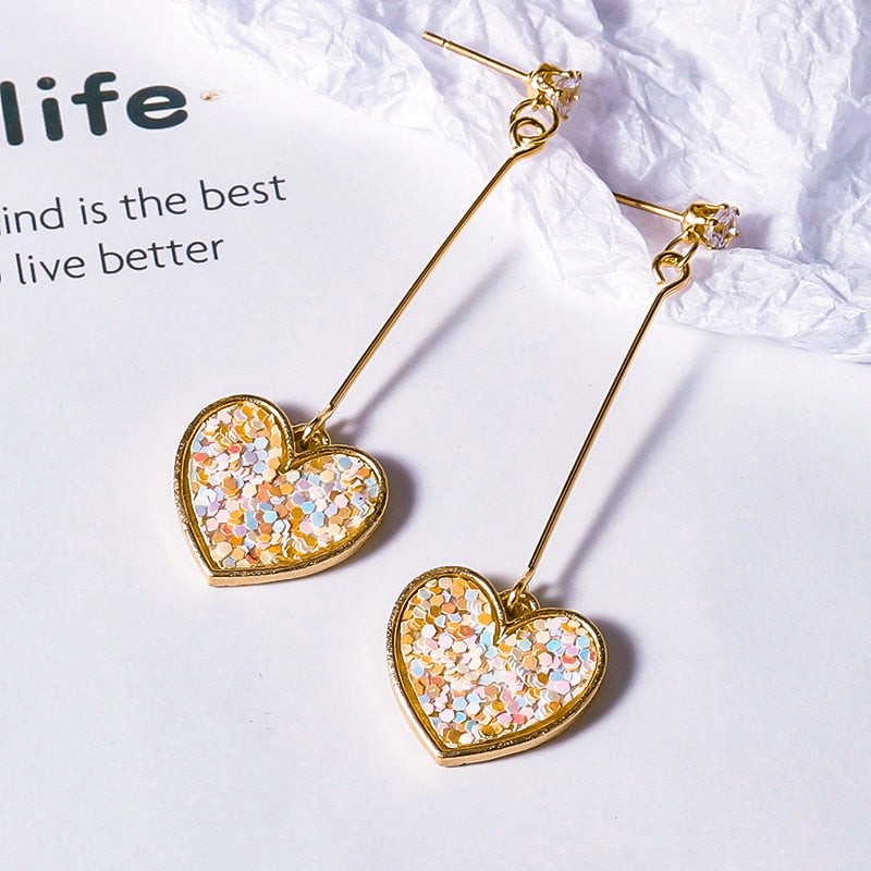 LOVR Vintage Korean Statement Drop Earrings Vintage - The Trendy Accessories Store