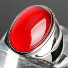 stainless steel Vintage Bohemia Gold Plated Oval Ring - The Trendy Accessories Store