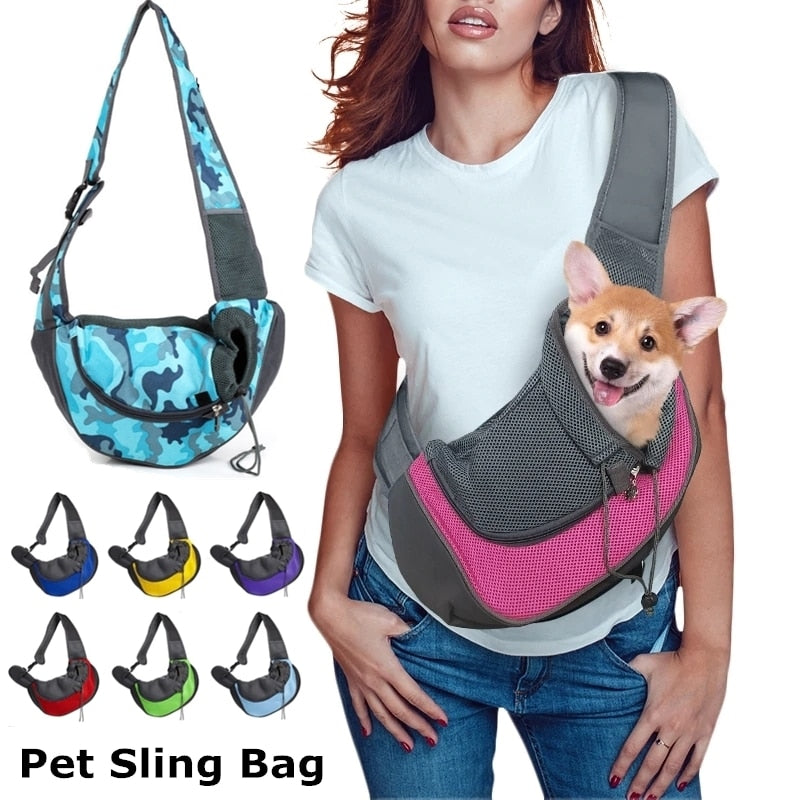 Cute Puppy Carrier Crossbody Bag
