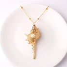 Classic Gold Plated Shell Necklaces and Pendants - The Trendy Accessories Store