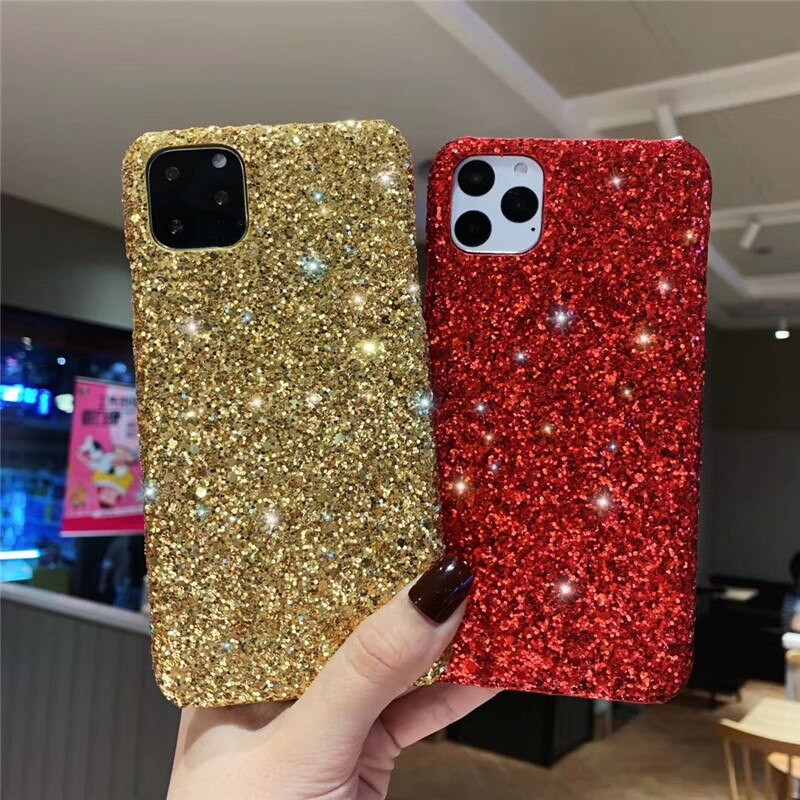 Glittle sparkly hard Cover Iphone Case - The Trendy Accessories Store
