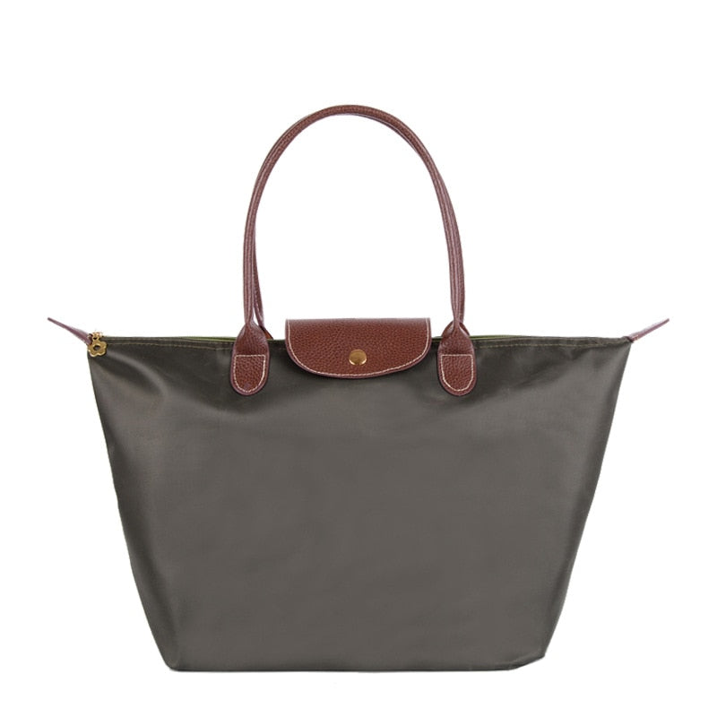 Nylon Tote Fashion Handbag - The Trendy Accessories Store