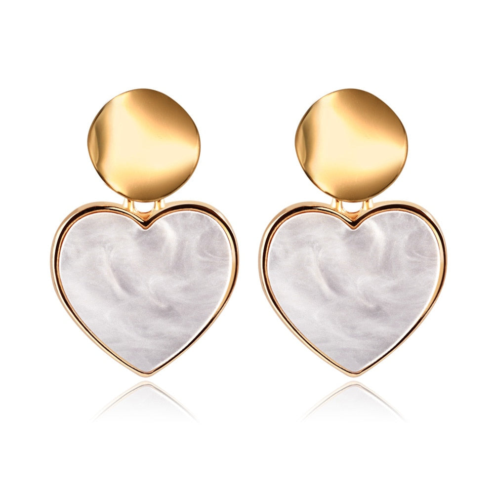 LOVR Vintage Korean Statement Drop Earrings Vintage - The Trendy Accessories Store