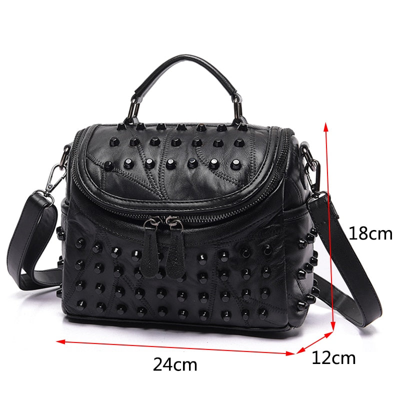 Pretty Purse Luxury Genuine Leather Handbag