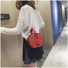 Round Rivet Fashion Chain PU Leather Bag - The Trendy Accessories Store