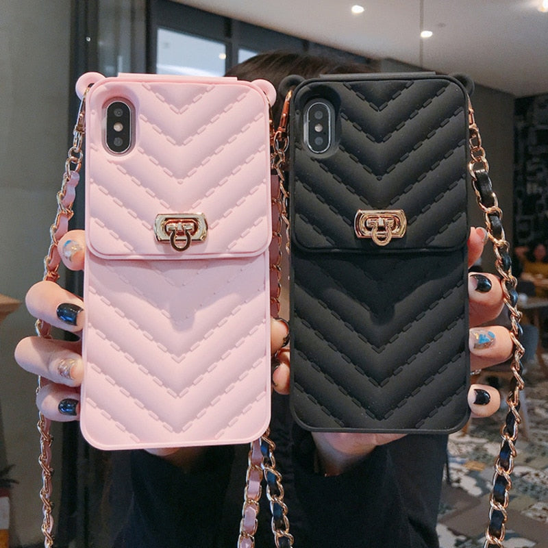 Luxurious Portable Phone Case with Trendy Calf - The Trendy Accessories Store