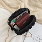 Shell Design Velvet Bag - The Trendy Accessories Store
