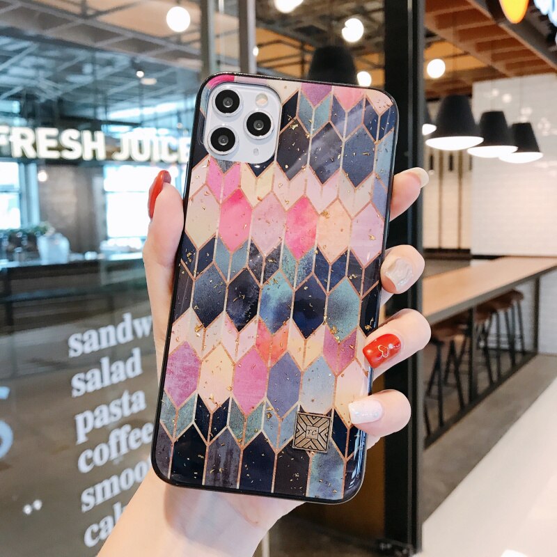 iPhone Premium Luxury Brand 3d Pattern Silicone Case Cover – ShopyHoly