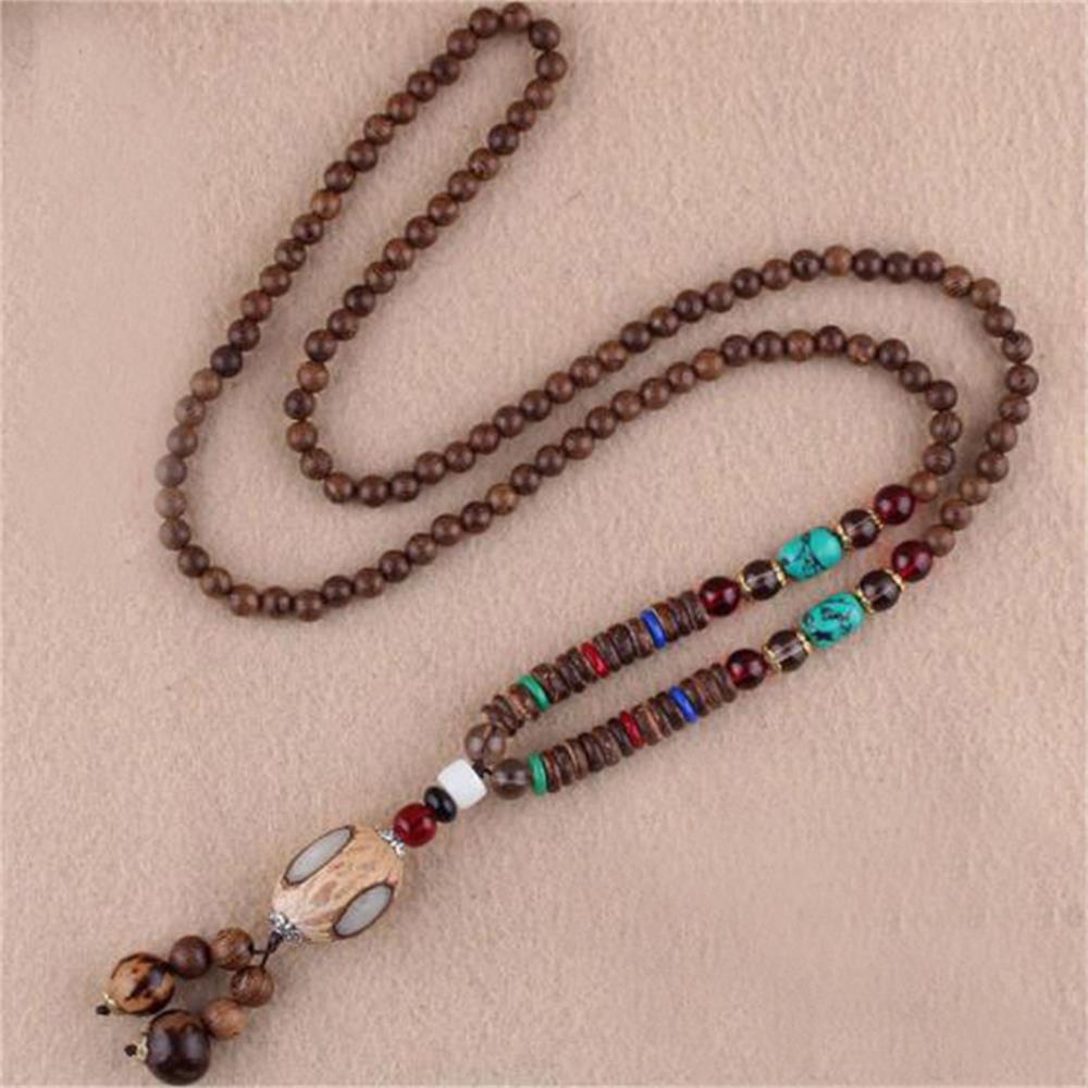 Handmade Vintage Beads Pendant & Necklace - The Trendy Accessories Store