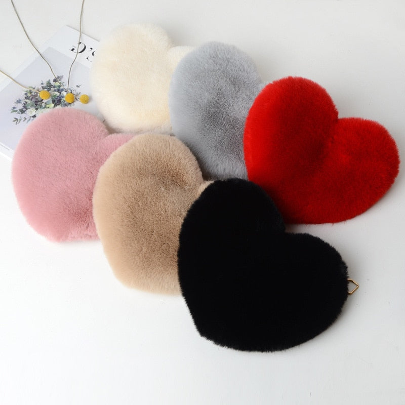 Cute Kawaii Fur Crossbody Bags