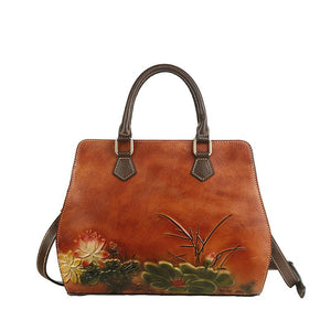 Large Capacity Cow Leather Women Bag