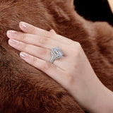 Classic and Unique Style Engagement Ring - The Trendy Accessories Store