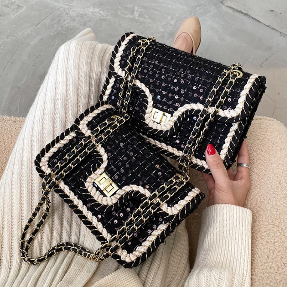 Sequins Crossbody bag Designer Bag - The Trendy Accessories Store