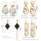 LOVR Vintage Korean Statement Drop Earrings Vintage - The Trendy Accessories Store