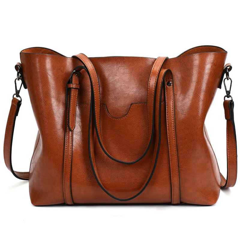 Stylish Luxury Leather Crossbody Handbag